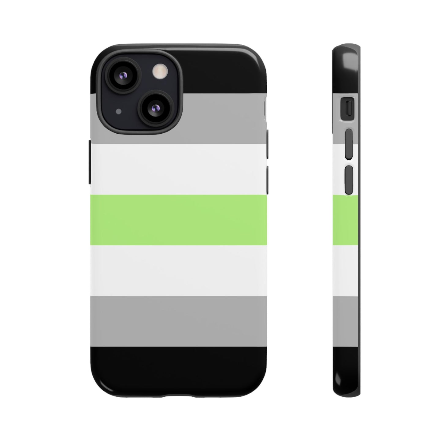 Agender Pride iPhone Case – LGBTQ Flag Protective Cover for iPhone 11 12 13 14 15 16 17