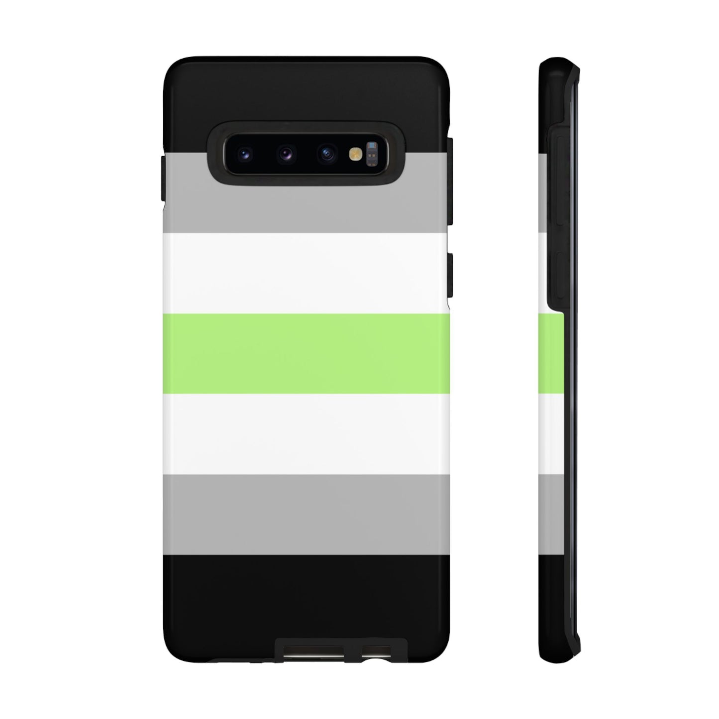 Agender Pride Samsung Phone Case – LGBTQ Flag Protective Cover for Galaxy S21 S22 S23 S24 S25