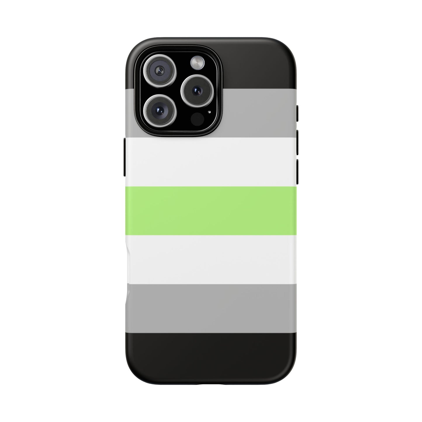Agender Pride iPhone Case – LGBTQ Flag Protective Cover for iPhone 11 12 13 14 15 16 17