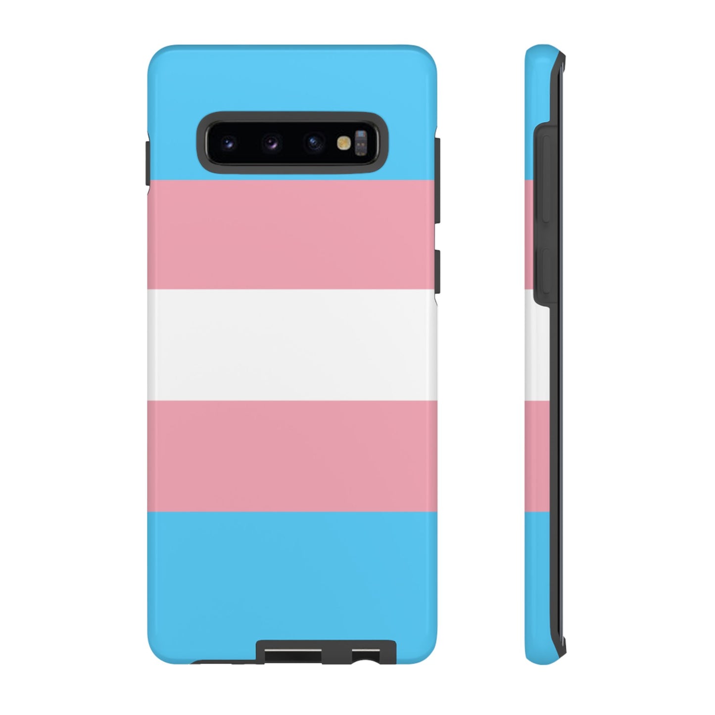 Transgender Pride Samsung Phone Case – LGBTQ Flag Protective Cover for Galaxy S21 S22 S23 S24 S25