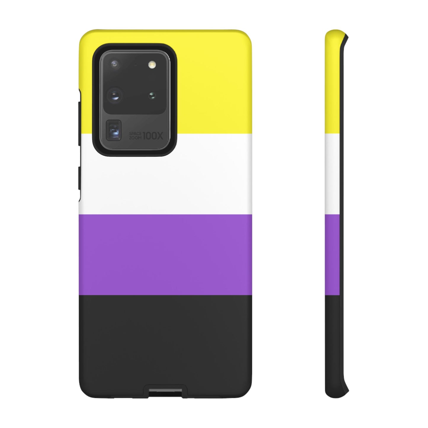 Nonbinary Pride Samsung Phone Case – LGBTQ Flag Protective Cover for Galaxy S21 S22 S23 S24 S25