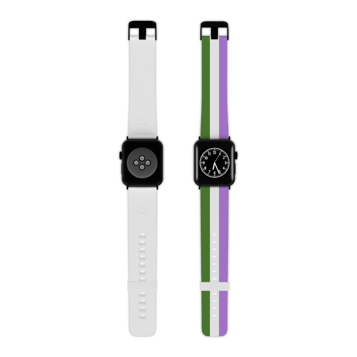Genderqueer Pride Apple Watch Band – LGBTQ Silicone Strap