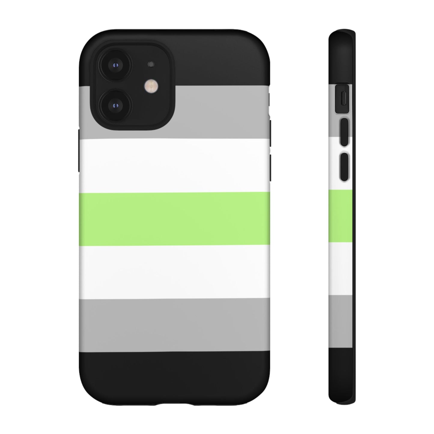 Agender Pride iPhone Case – LGBTQ Flag Protective Cover for iPhone 11 12 13 14 15 16 17