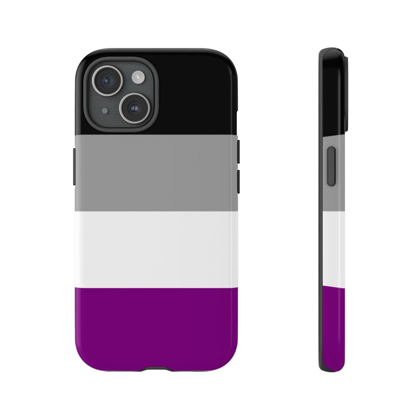 Asexual Pride iPhone Case – LGBTQ Flag Protective Cover for iPhone 11 12 13 14 15 16 17
