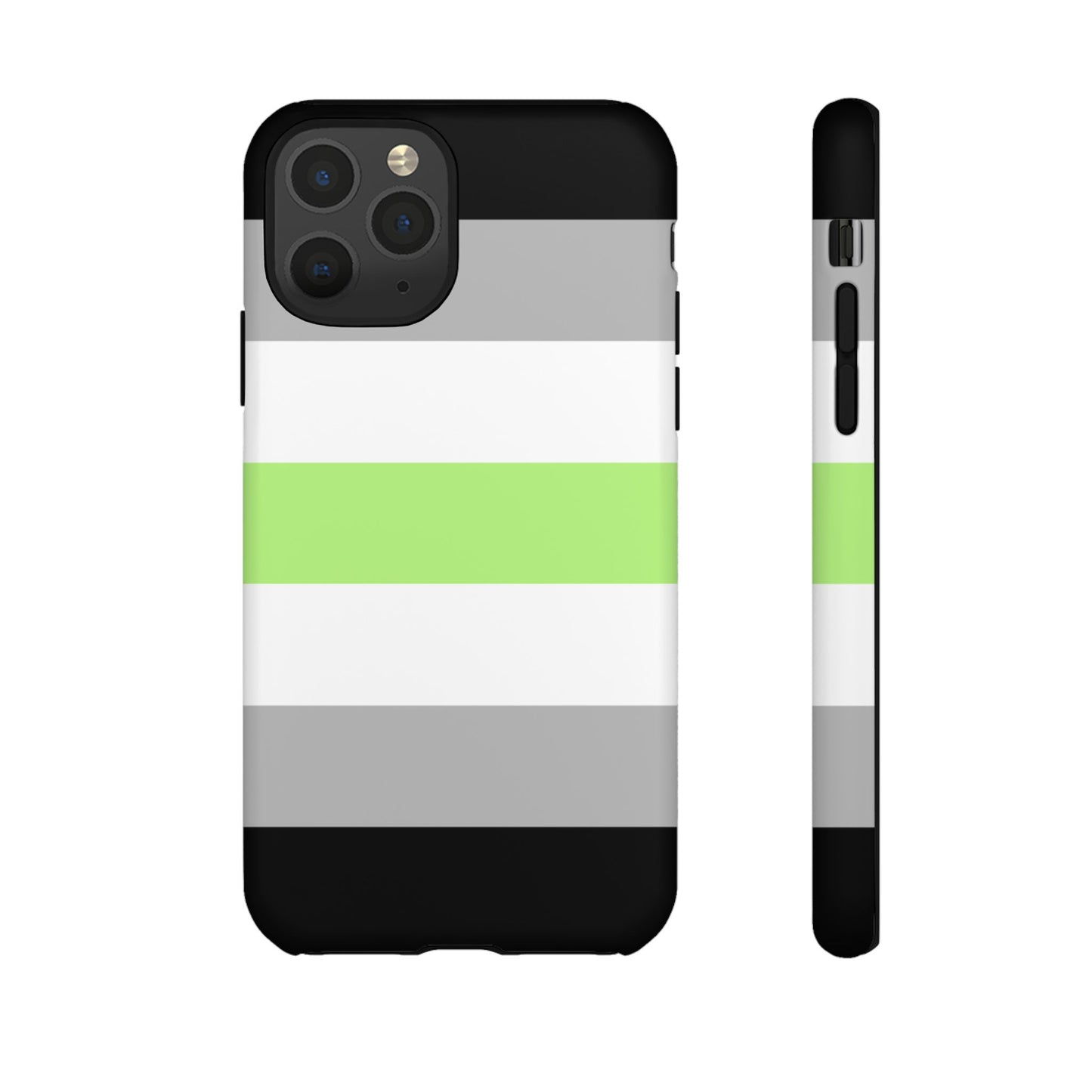 Agender Pride iPhone Case – LGBTQ Flag Protective Cover for iPhone 11 12 13 14 15 16 17