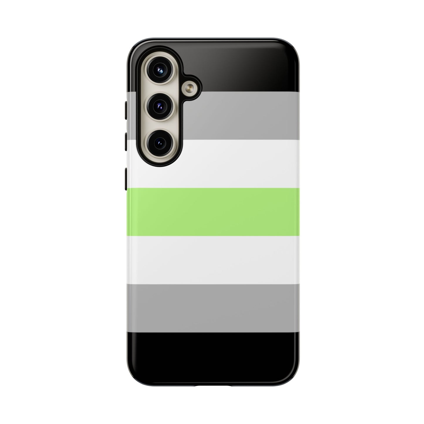 Agender Pride Samsung Phone Case – LGBTQ Flag Protective Cover for Galaxy S21 S22 S23 S24 S25