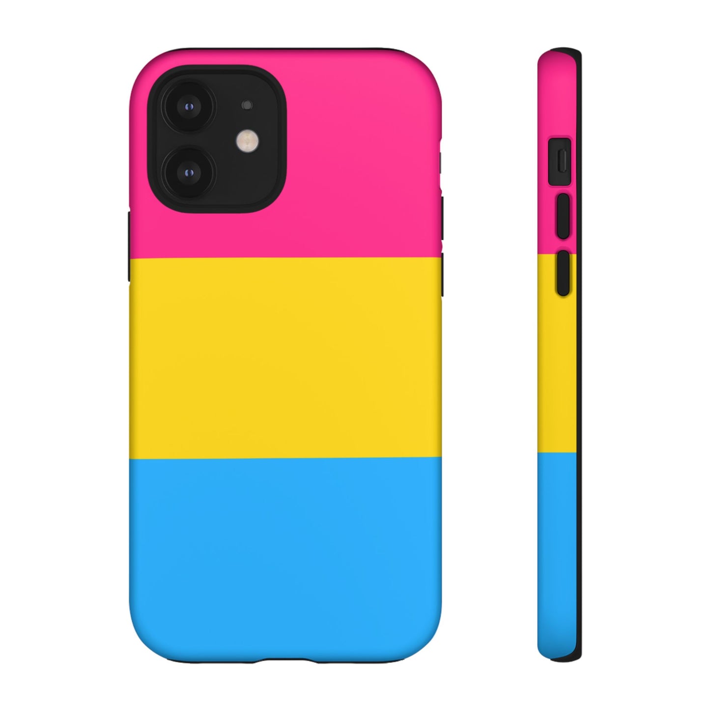 Pansexual Pride iPhone Case – LGBTQ Flag Protective Cover for iPhone 11 12 13 14 15 16 17