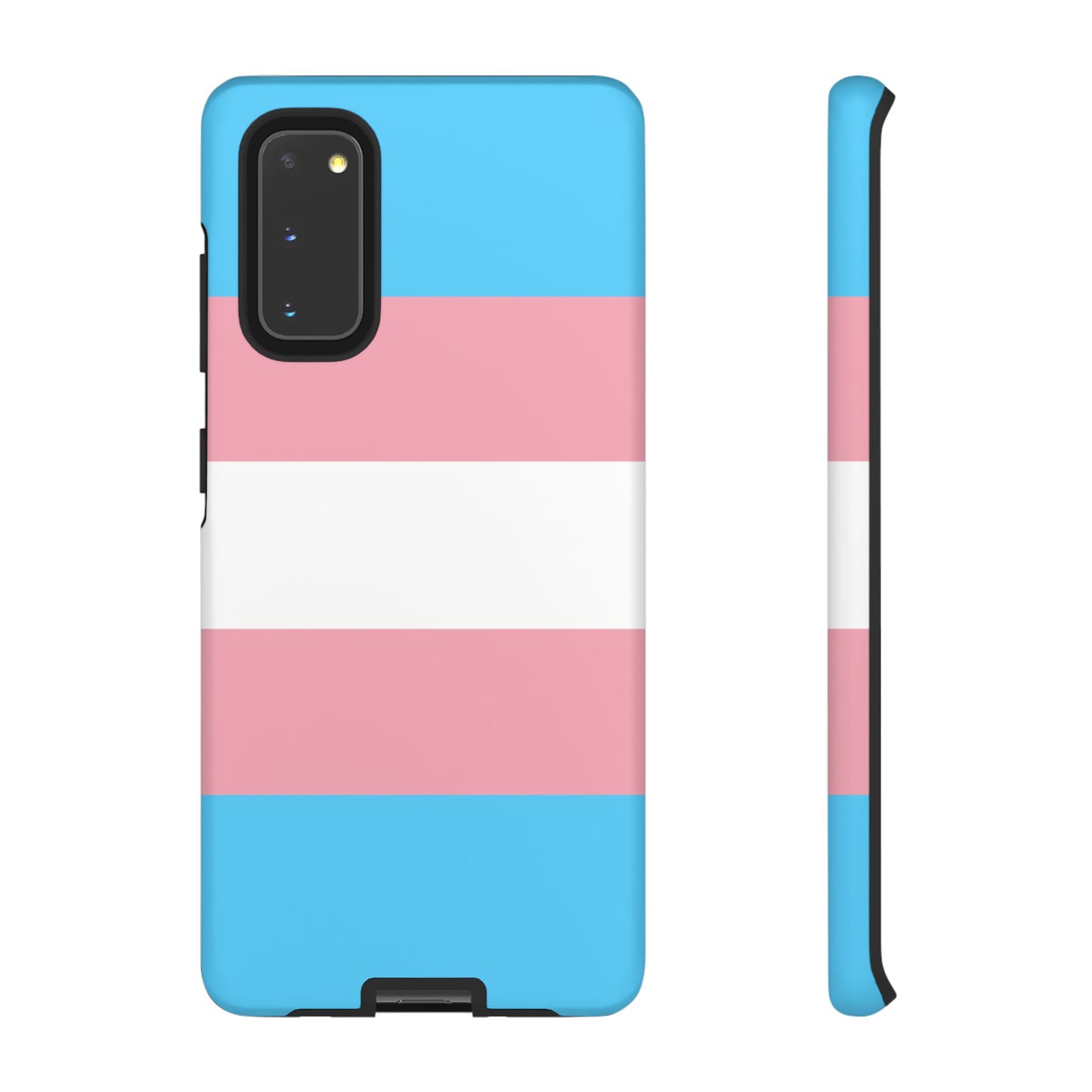 Transgender Pride Samsung Phone Case – LGBTQ Flag Protective Cover for Galaxy S21 S22 S23 S24 S25