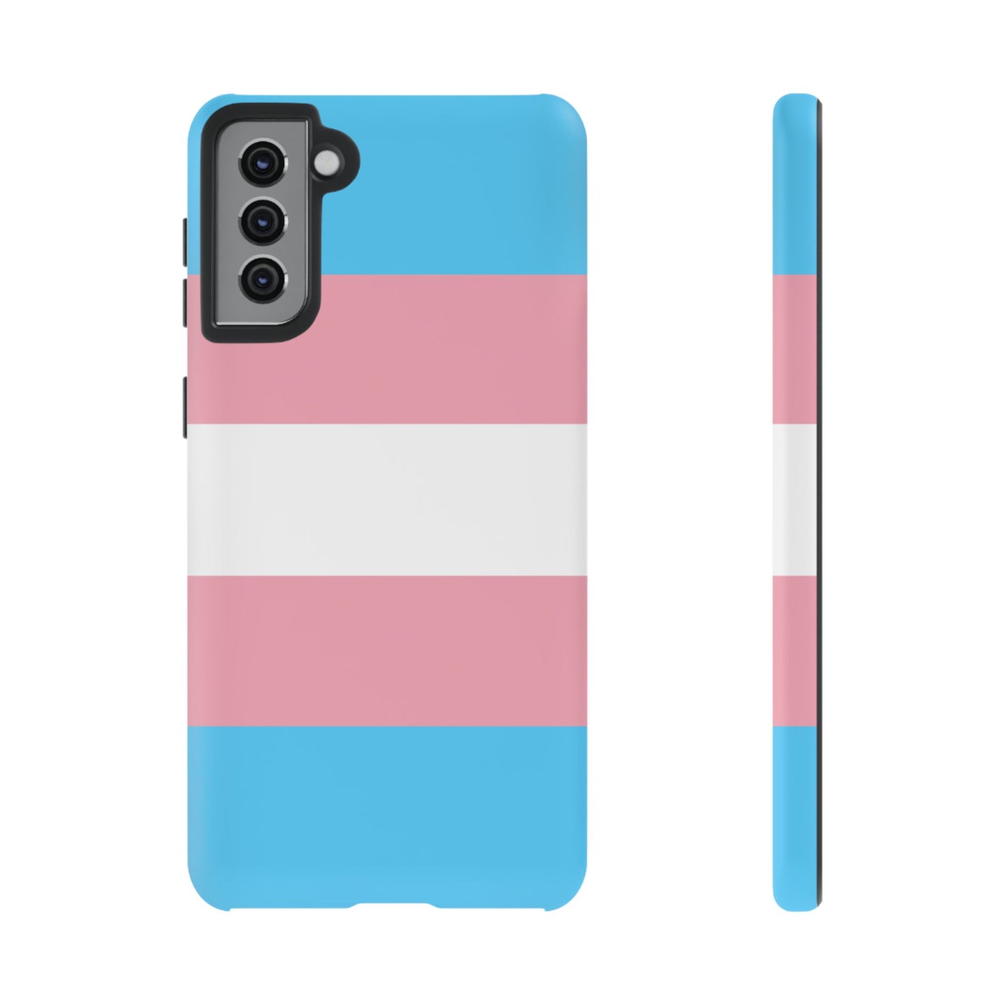 Transgender Pride Samsung Phone Case – LGBTQ Flag Protective Cover for Galaxy S21 S22 S23 S24 S25