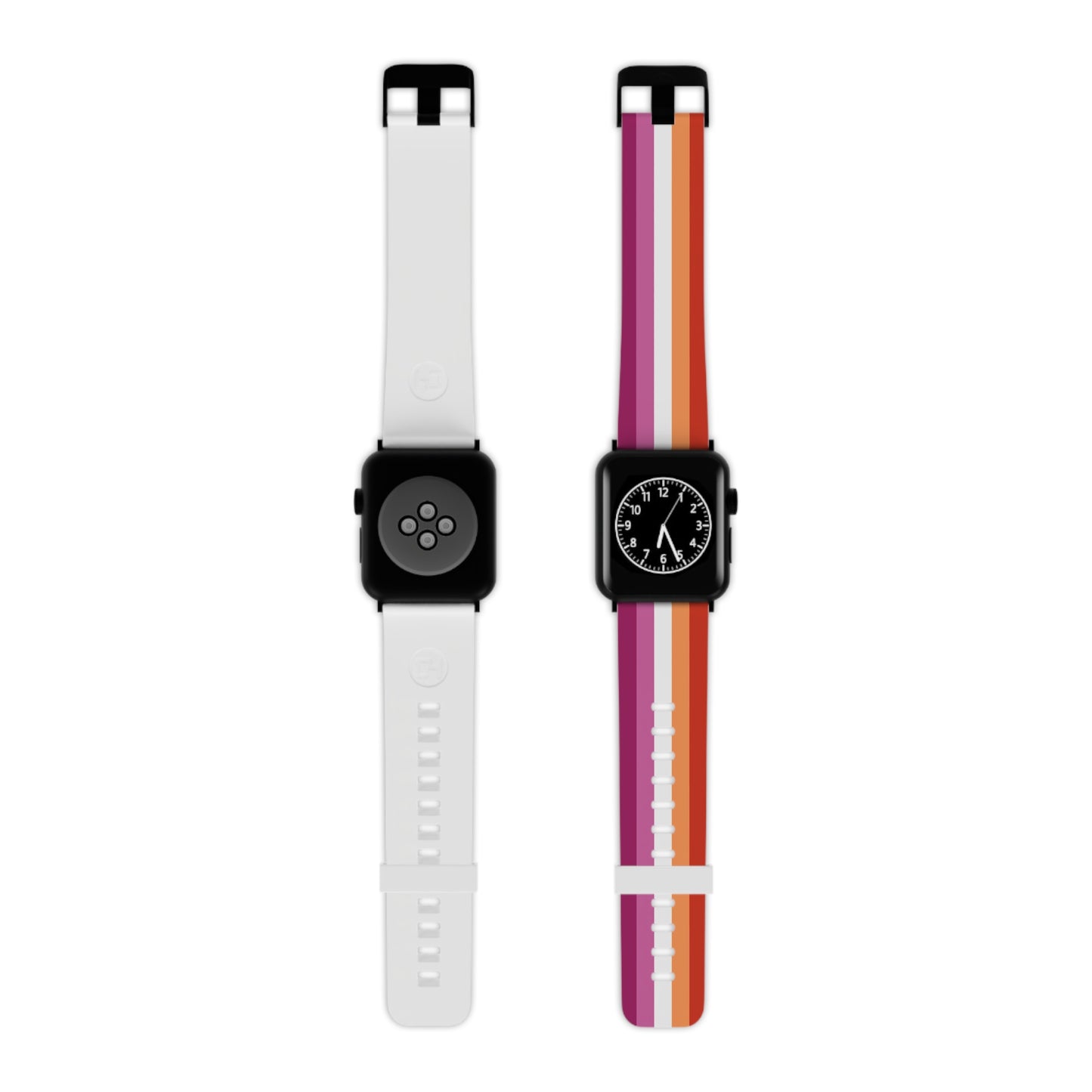 Lesbian Pride Apple Watch Band – LGBTQ Silicone Strap