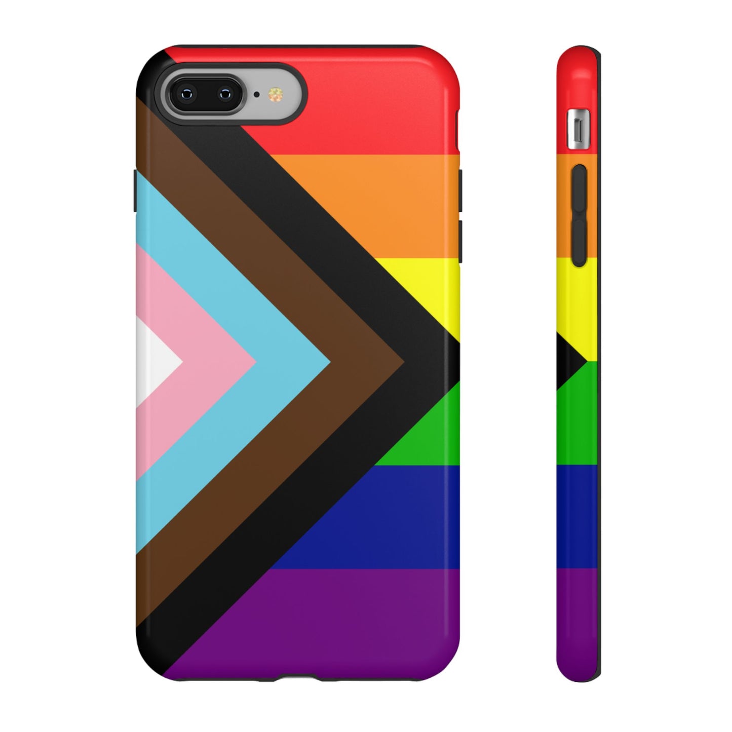 Progress Pride iPhone Case – LGBTQ Flag Protective Cover for iPhone 11 12 13 14 15 16 17