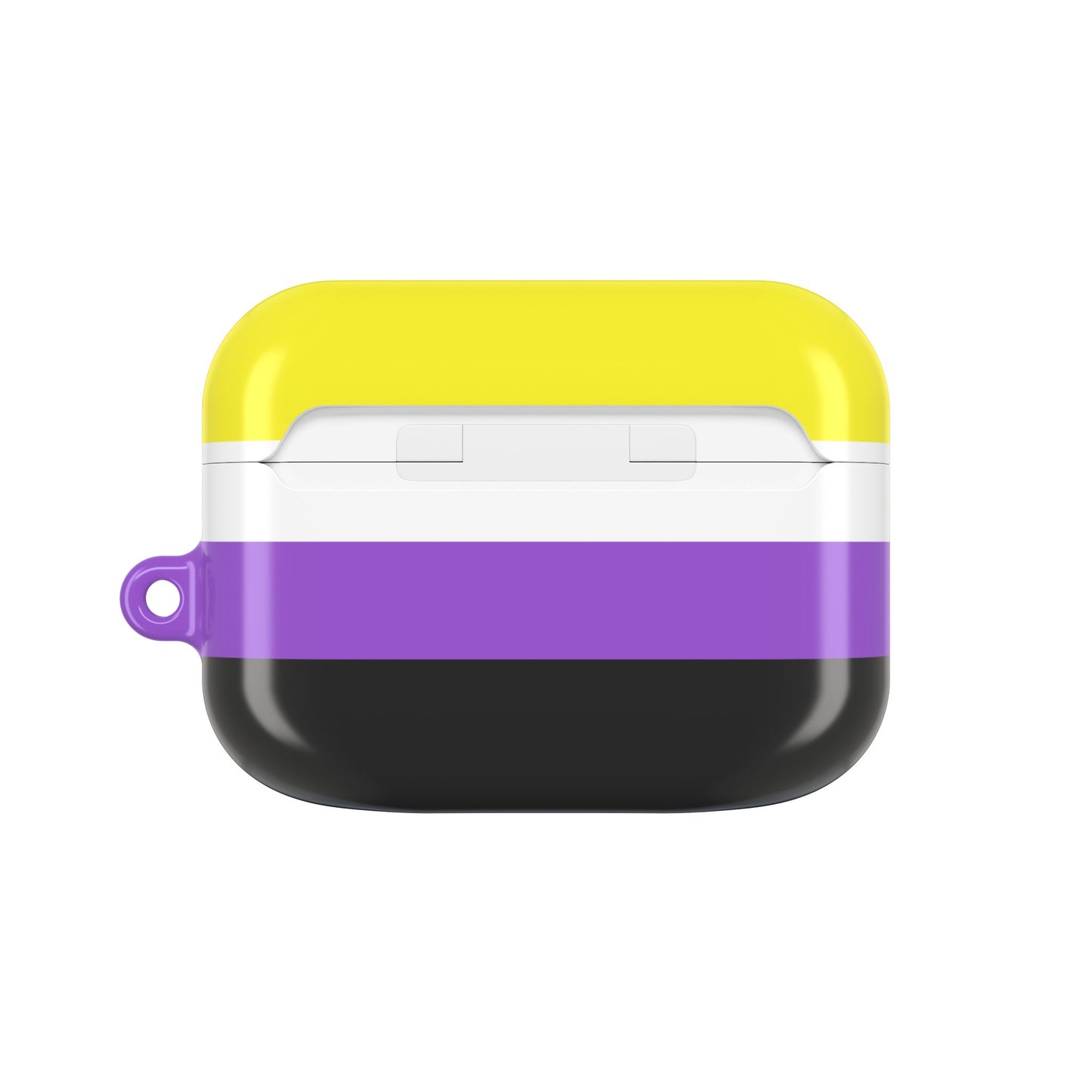 Nonbinary Pride Flag AirPods Case Cover | LGBTQ AirPods Case for AirPods Pro & Gen 1–4
