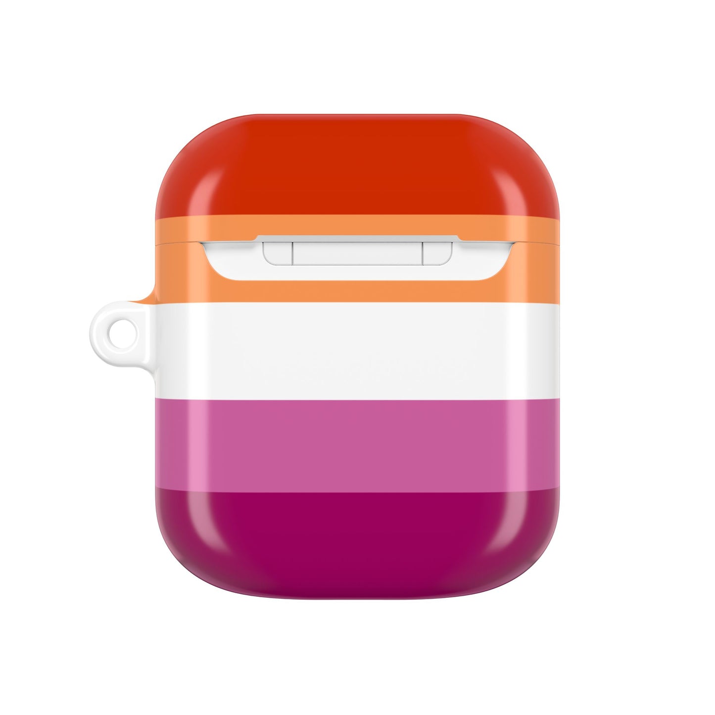 Lesbian Pride Flag AirPods Case Cover | LGBTQ AirPods Case for AirPods Pro & Gen 1–4