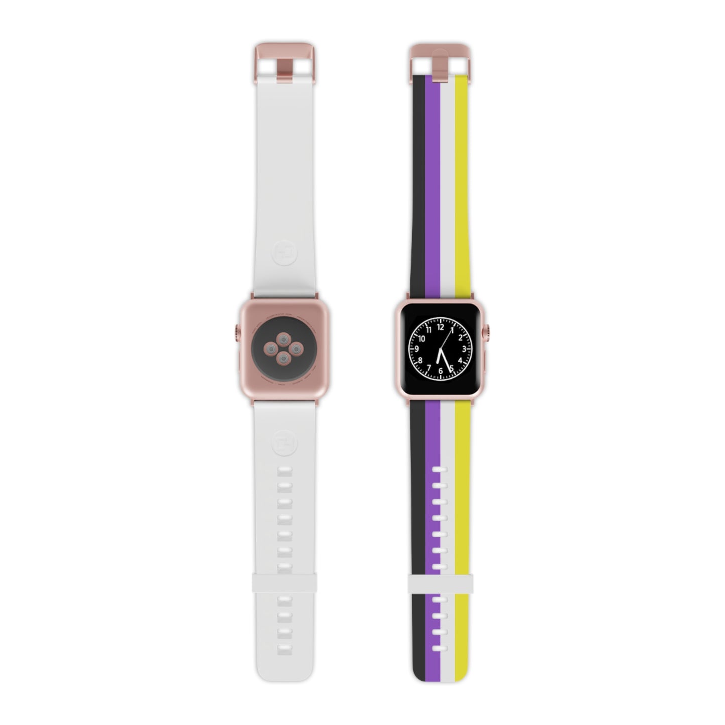 Non Binary Pride Apple Watch Band – LGBTQ Silicone Strap