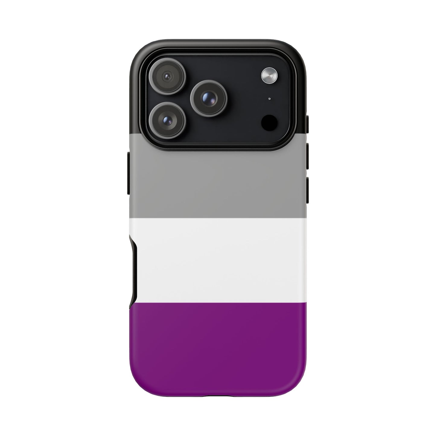 Asexual Pride iPhone Case – LGBTQ Flag Protective Cover for iPhone 11 12 13 14 15 16 17