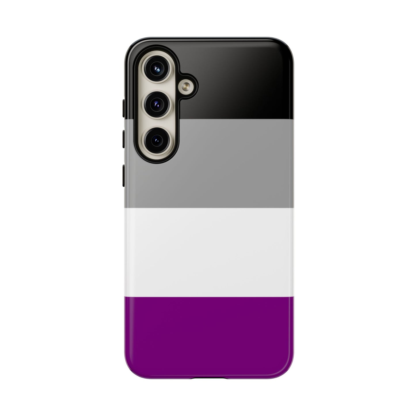 Asexual Pride Samsung Phone Case – LGBTQ Flag Protective Cover for Galaxy S21 S22 S23 S24 S25