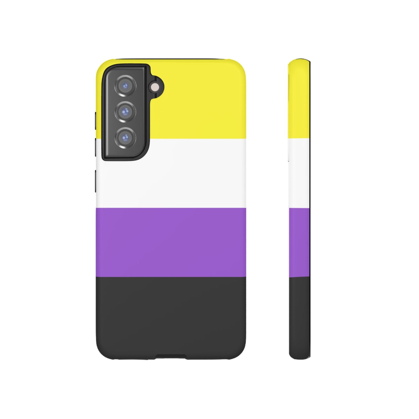 Nonbinary Pride Samsung Phone Case – LGBTQ Flag Protective Cover for Galaxy S21 S22 S23 S24 S25