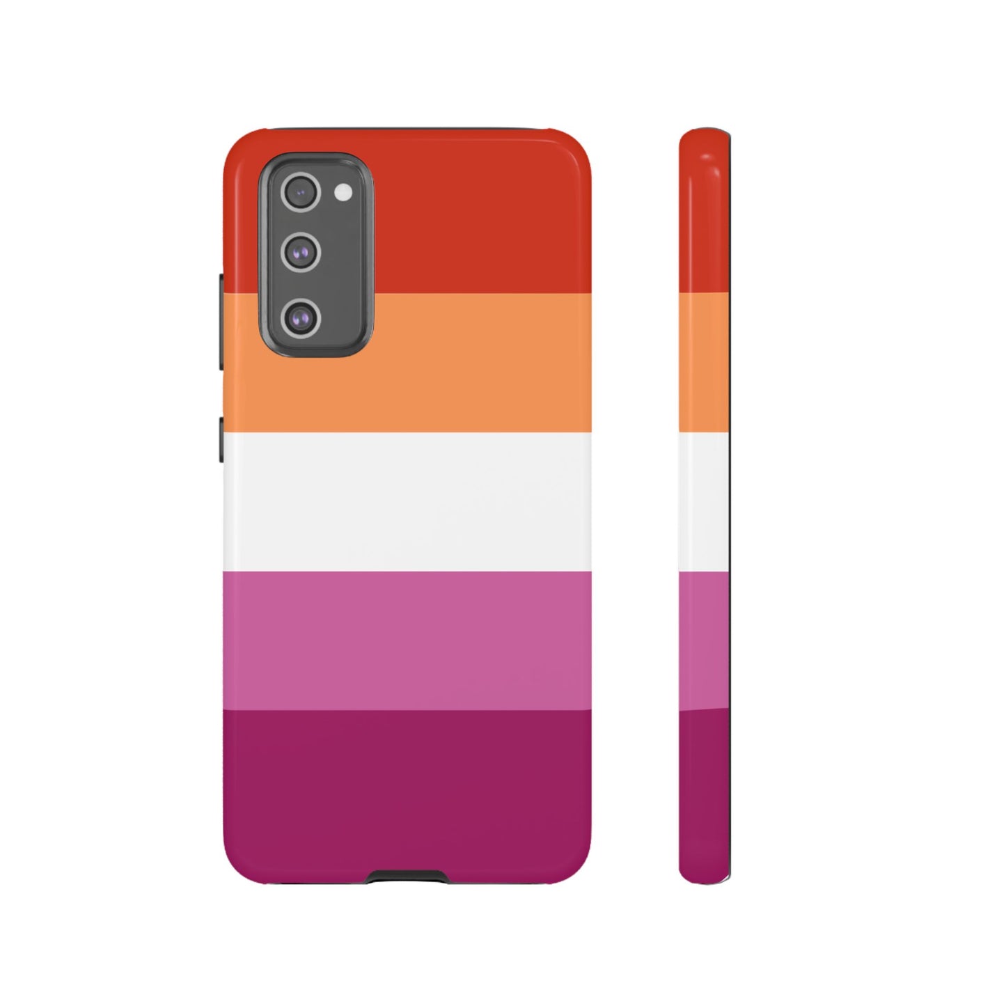 Lesbian Pride Samsung Phone Case – LGBTQ Flag Protective Cover for Galaxy S21 S22 S23 S24 S25
