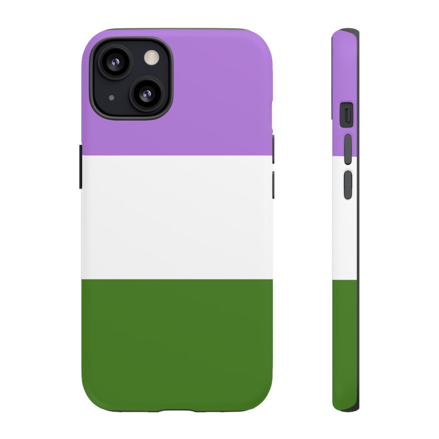 Genderqueer Pride iPhone Case – LGBTQ Flag Protective Cover for iPhone 11 12 13 14 15 16 17