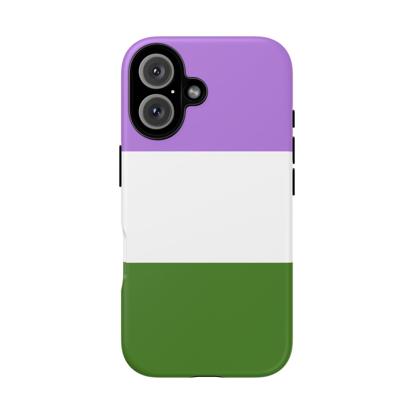 Genderqueer Pride iPhone Case – LGBTQ Flag Protective Cover for iPhone 11 12 13 14 15 16 17