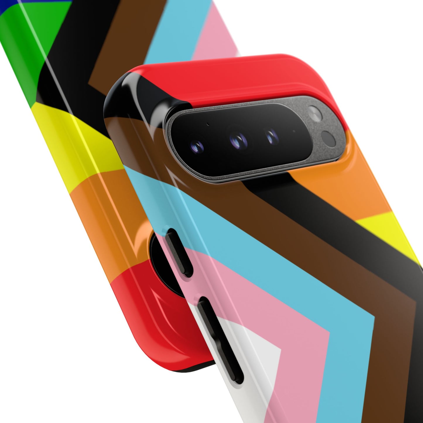 Progress Pride Google Pixel Phone Case – LGBTQ Protective Cover for Pixel 6 7 8 9