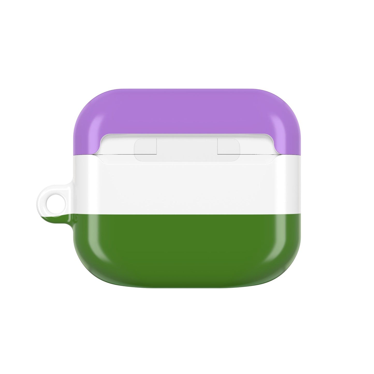 Genderqueer Pride Flag AirPods Case Cover | LGBTQ AirPods Case for AirPods Pro & Gen 1–4