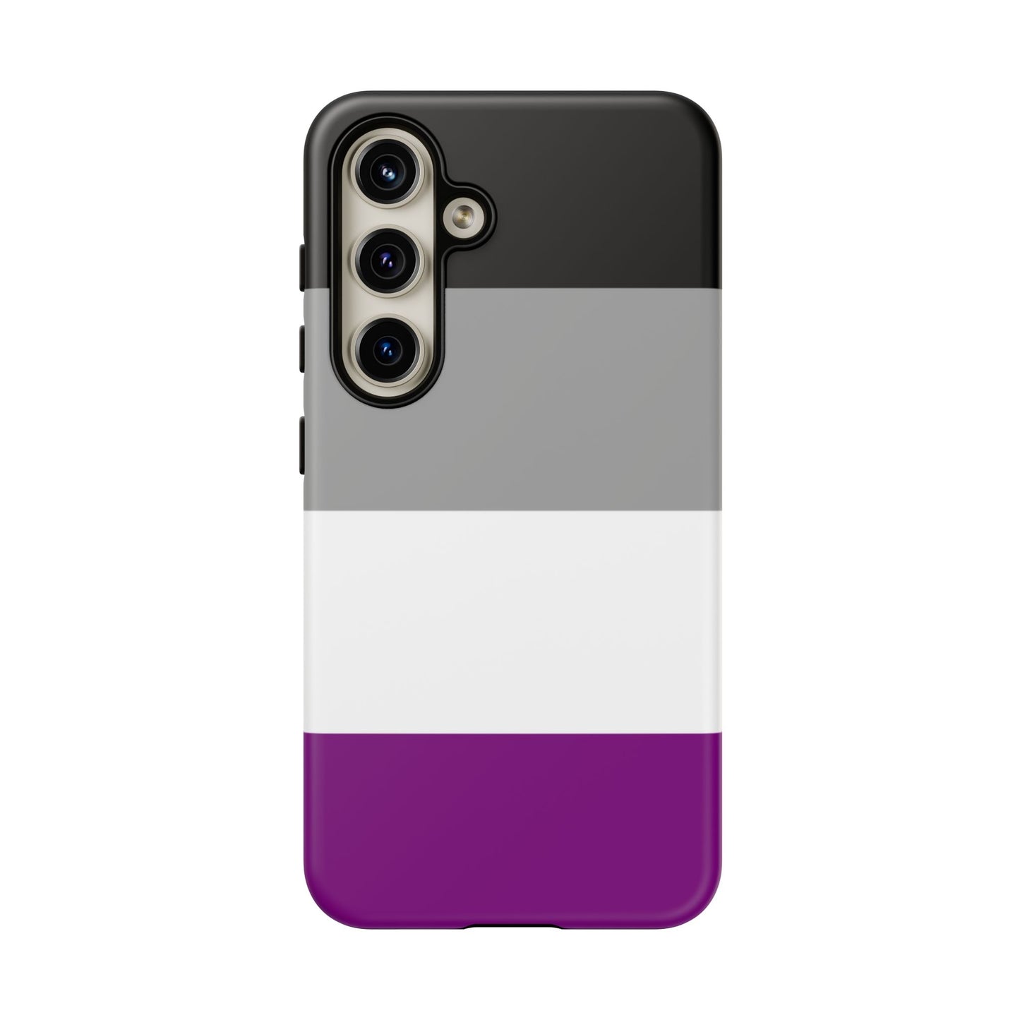 Asexual Pride Samsung Phone Case – LGBTQ Flag Protective Cover for Galaxy S21 S22 S23 S24 S25