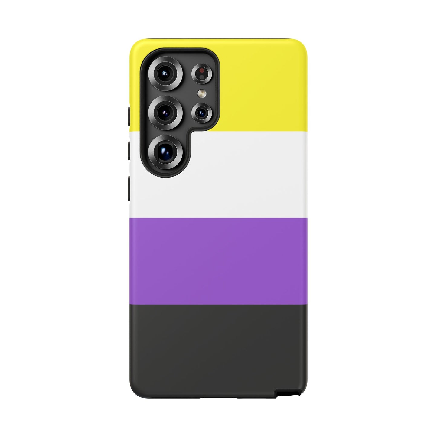 Nonbinary Pride Samsung Phone Case – LGBTQ Flag Protective Cover for Galaxy S21 S22 S23 S24 S25