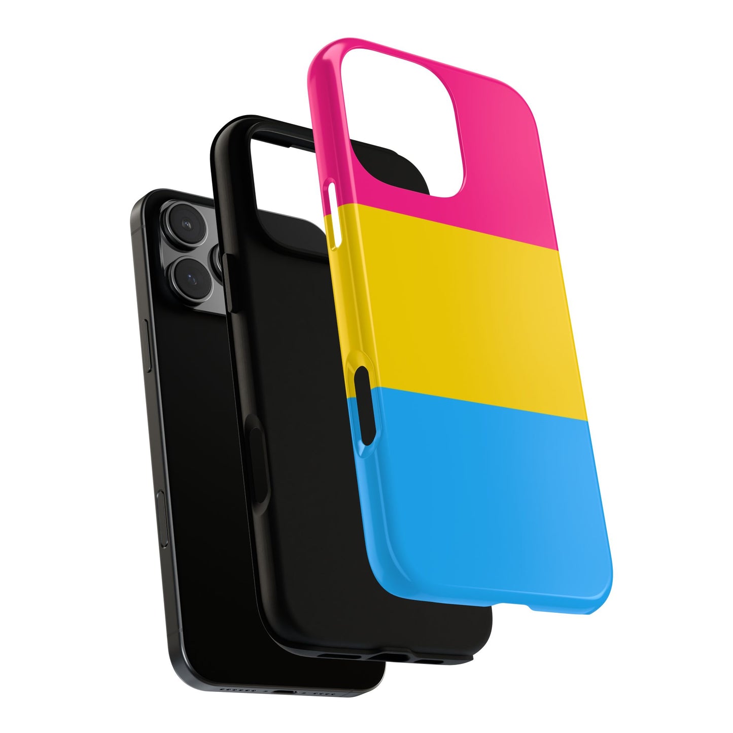 Pansexual Pride iPhone Case – LGBTQ Flag Protective Cover for iPhone 11 12 13 14 15 16 17