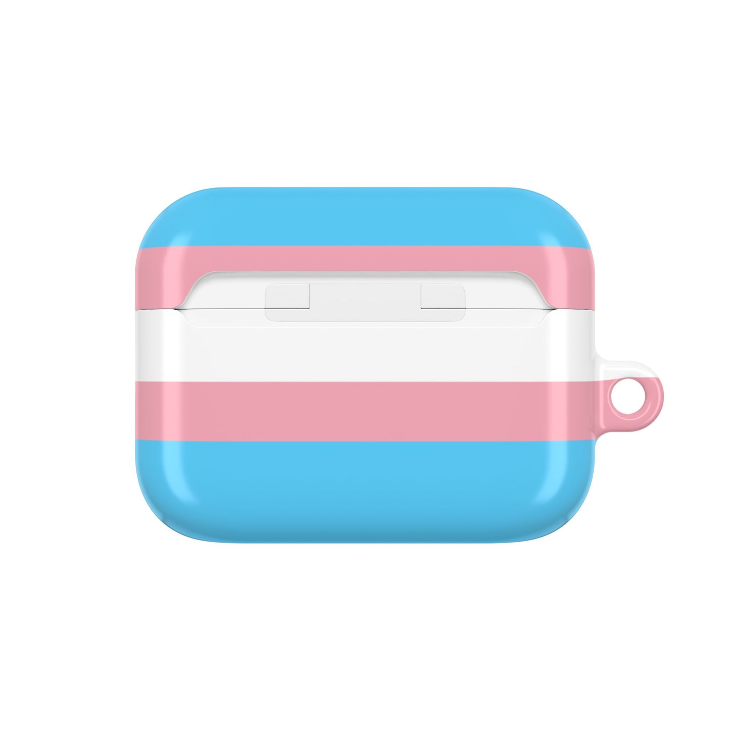 Transgender Pride Flag AirPods Case Cover | LGBTQ AirPods Case for AirPods Pro & Gen 1–4