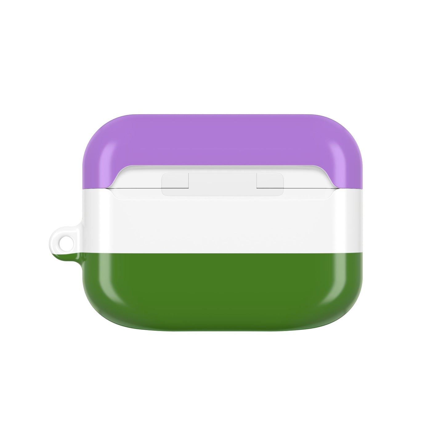Genderqueer Pride Flag AirPods Case Cover | LGBTQ AirPods Case for AirPods Pro & Gen 1–4