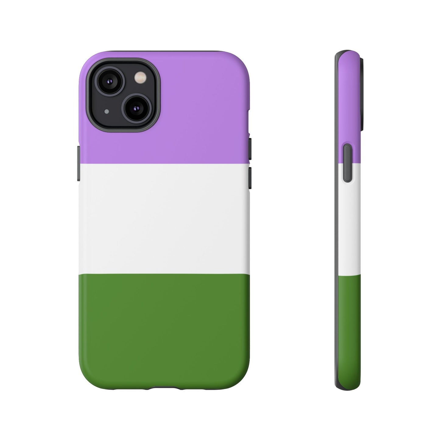 Genderqueer Pride iPhone Case – LGBTQ Flag Protective Cover for iPhone 11 12 13 14 15 16 17