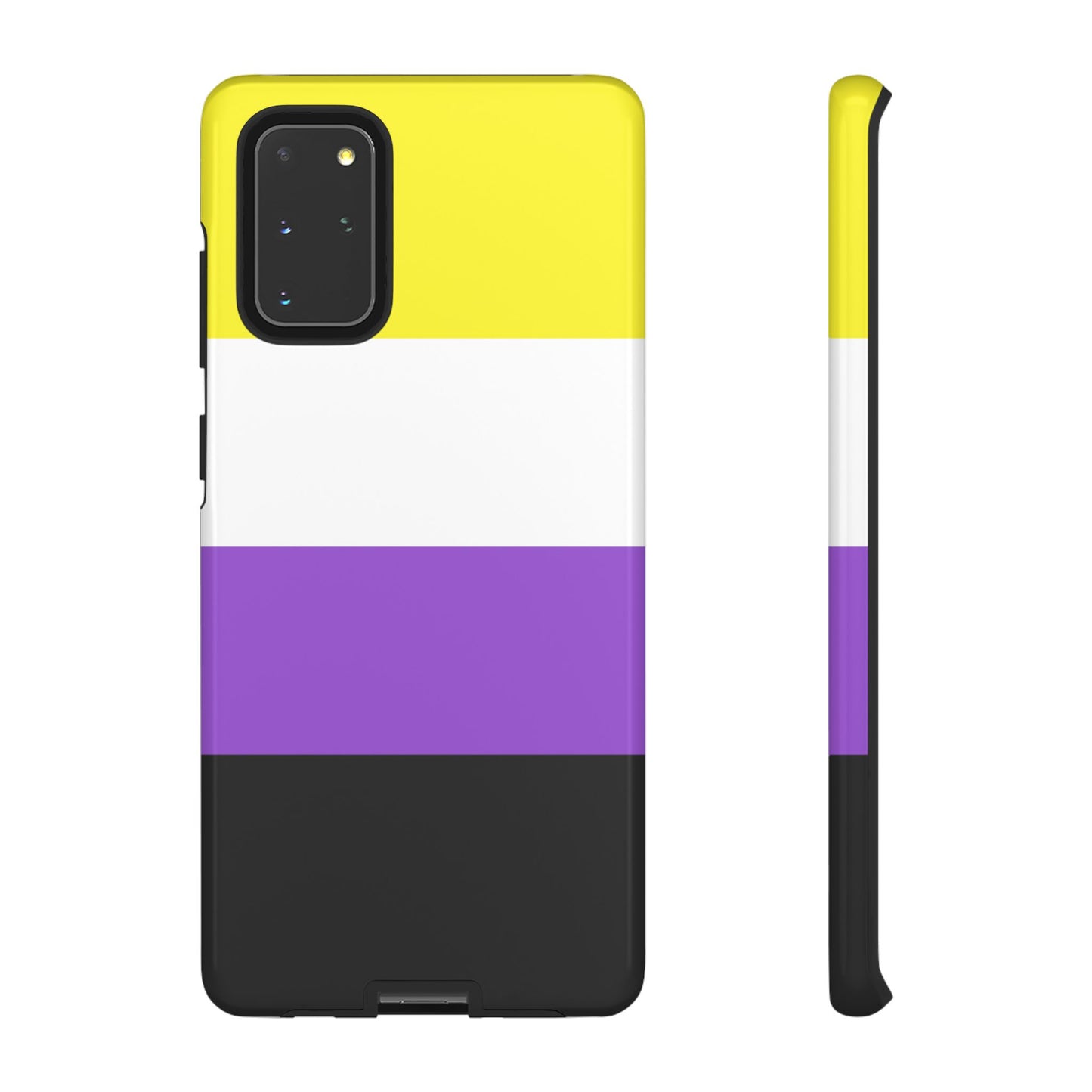 Nonbinary Pride Samsung Phone Case – LGBTQ Flag Protective Cover for Galaxy S21 S22 S23 S24 S25