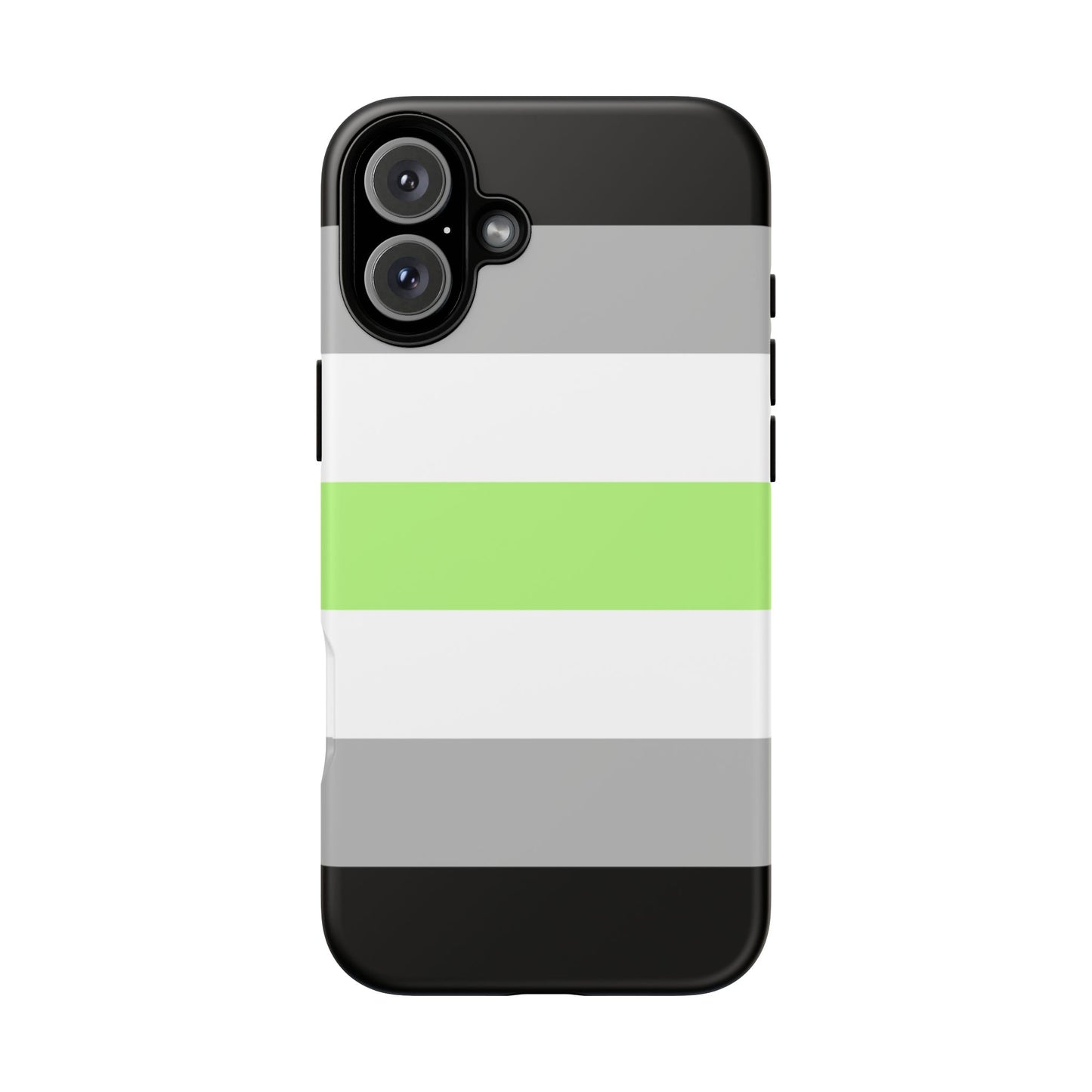Agender Pride iPhone Case – LGBTQ Flag Protective Cover for iPhone 11 12 13 14 15 16 17