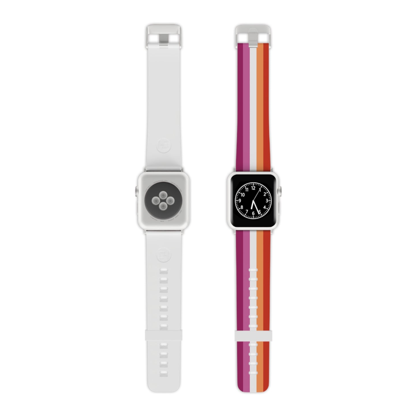 Lesbian Pride Apple Watch Band – LGBTQ Silicone Strap