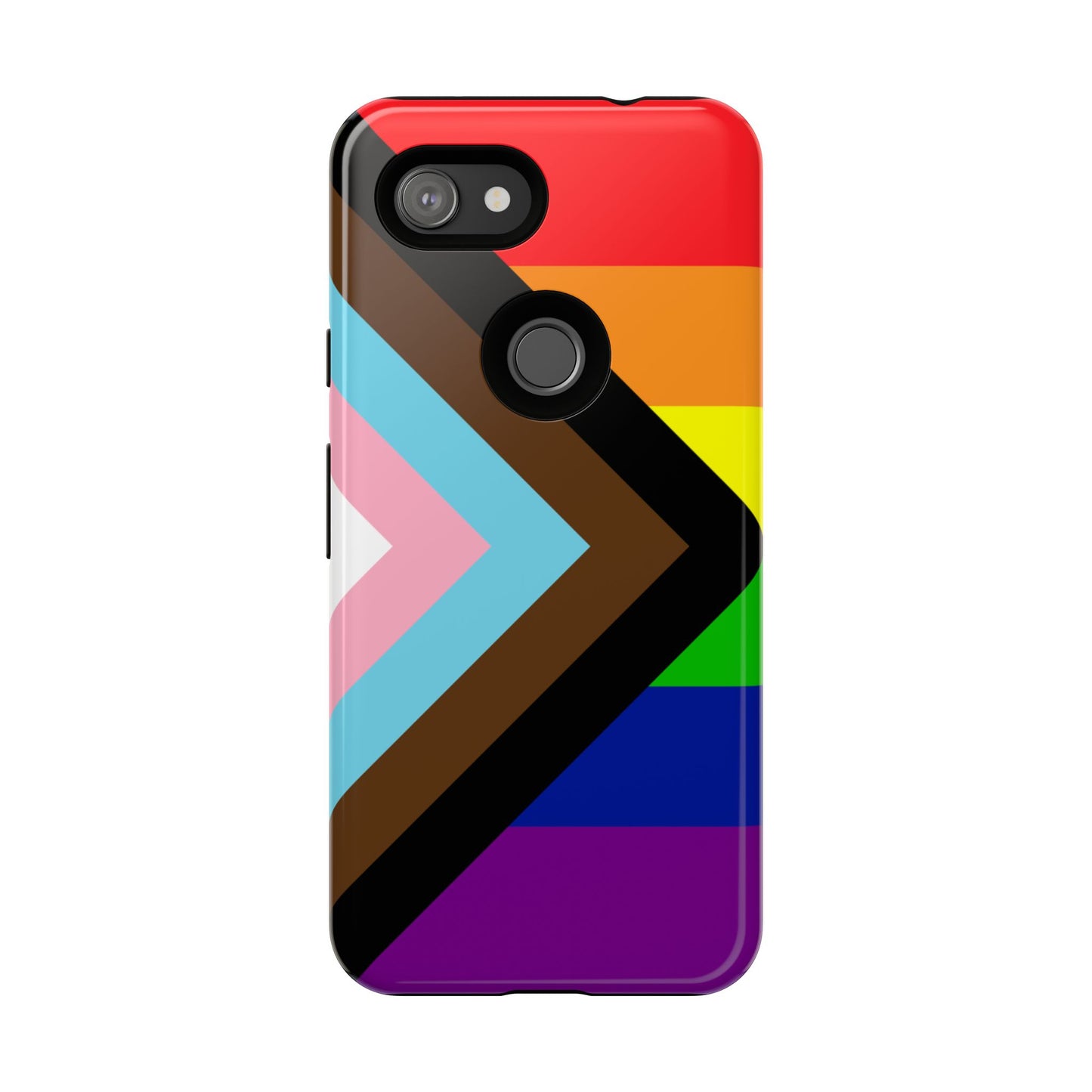 Progress Pride Google Pixel Phone Case – LGBTQ Protective Cover for Pixel 6 7 8 9