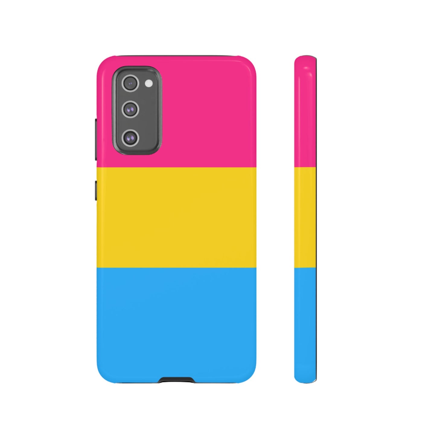 Pansexual Pride Samsung Phone Case – LGBTQ Flag Protective Cover for Galaxy S21 S22 S23 S24 S25