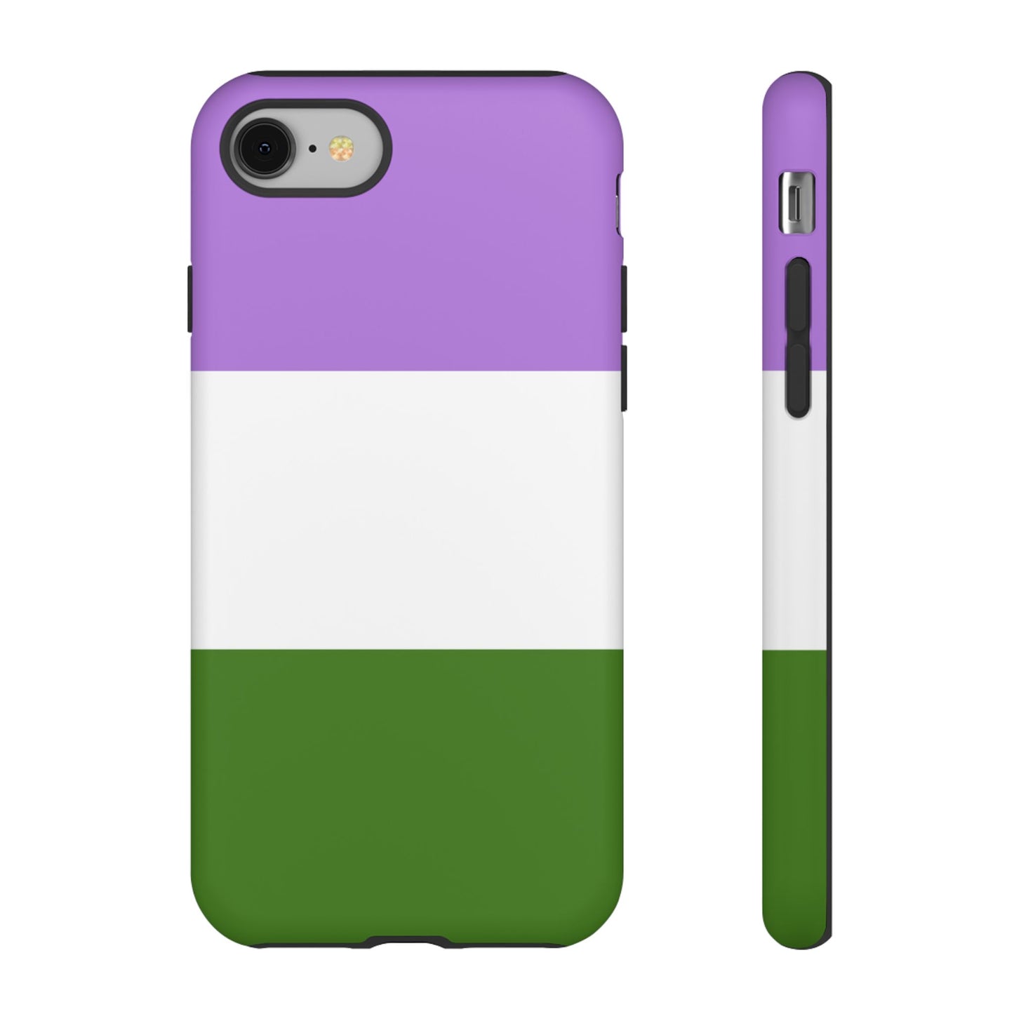Genderqueer Pride iPhone Case – LGBTQ Flag Protective Cover for iPhone 11 12 13 14 15 16 17