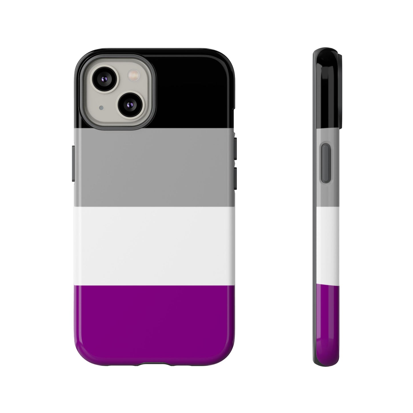 Asexual Pride iPhone Case – LGBTQ Flag Protective Cover for iPhone 11 12 13 14 15 16 17