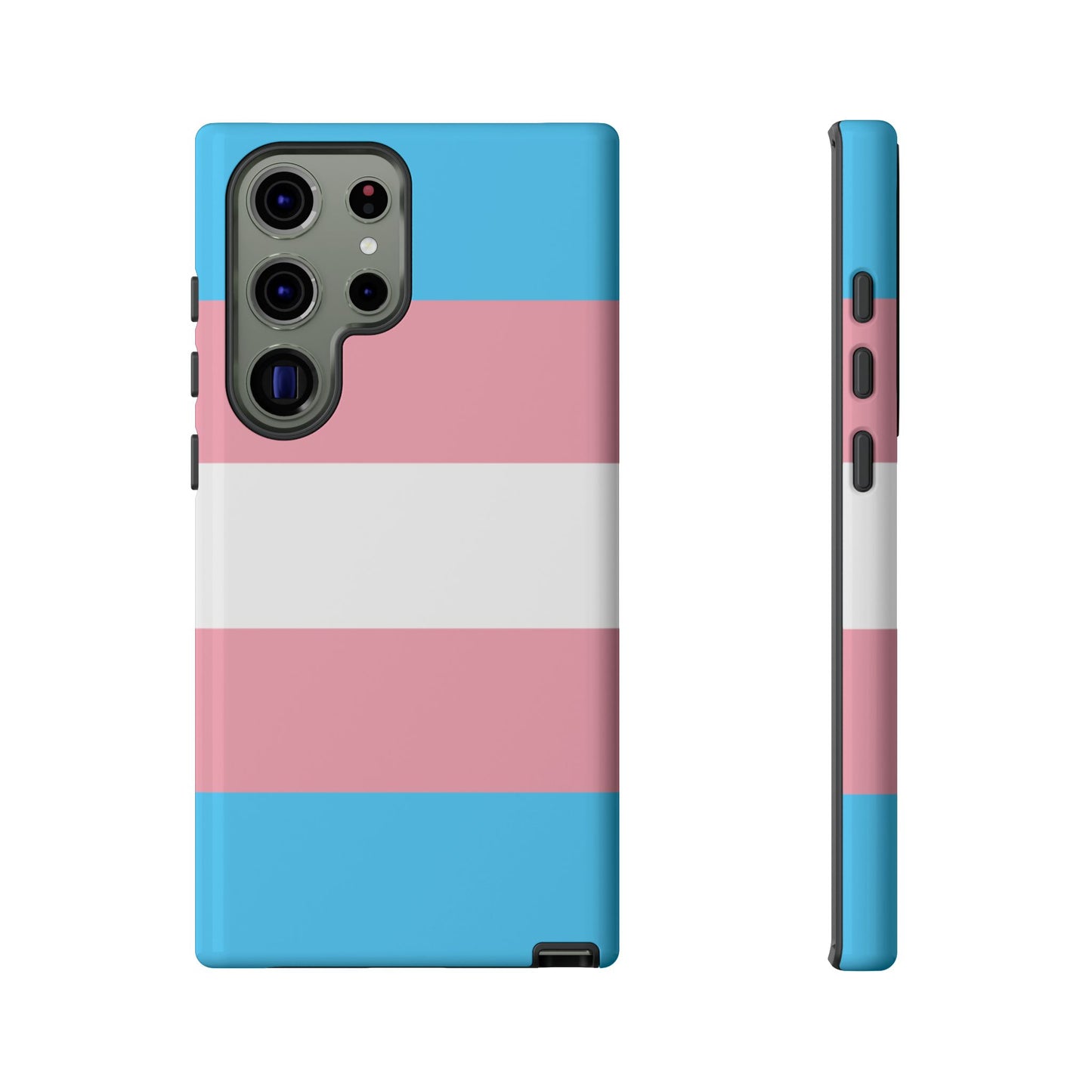 Transgender Pride Samsung Phone Case – LGBTQ Flag Protective Cover for Galaxy S21 S22 S23 S24 S25