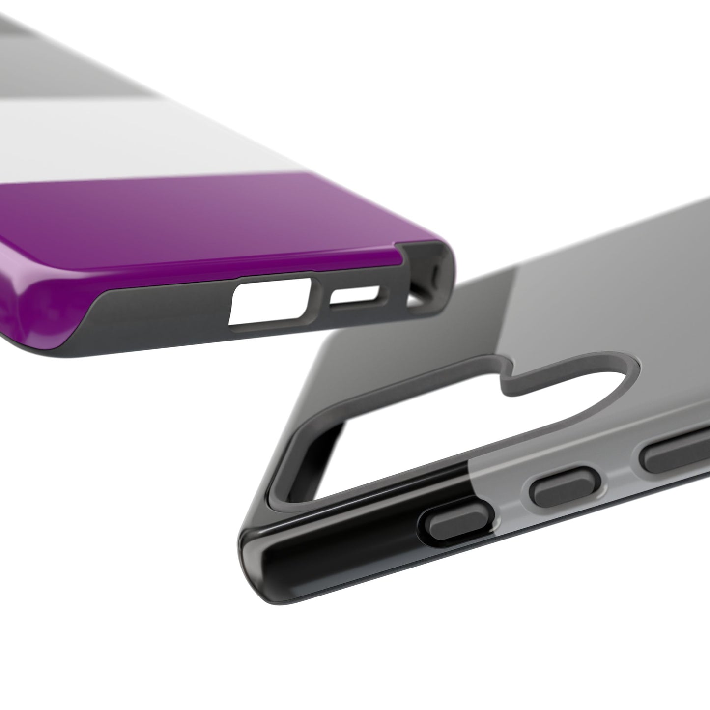 Asexual Pride Samsung Phone Case – LGBTQ Flag Protective Cover for Galaxy S21 S22 S23 S24 S25
