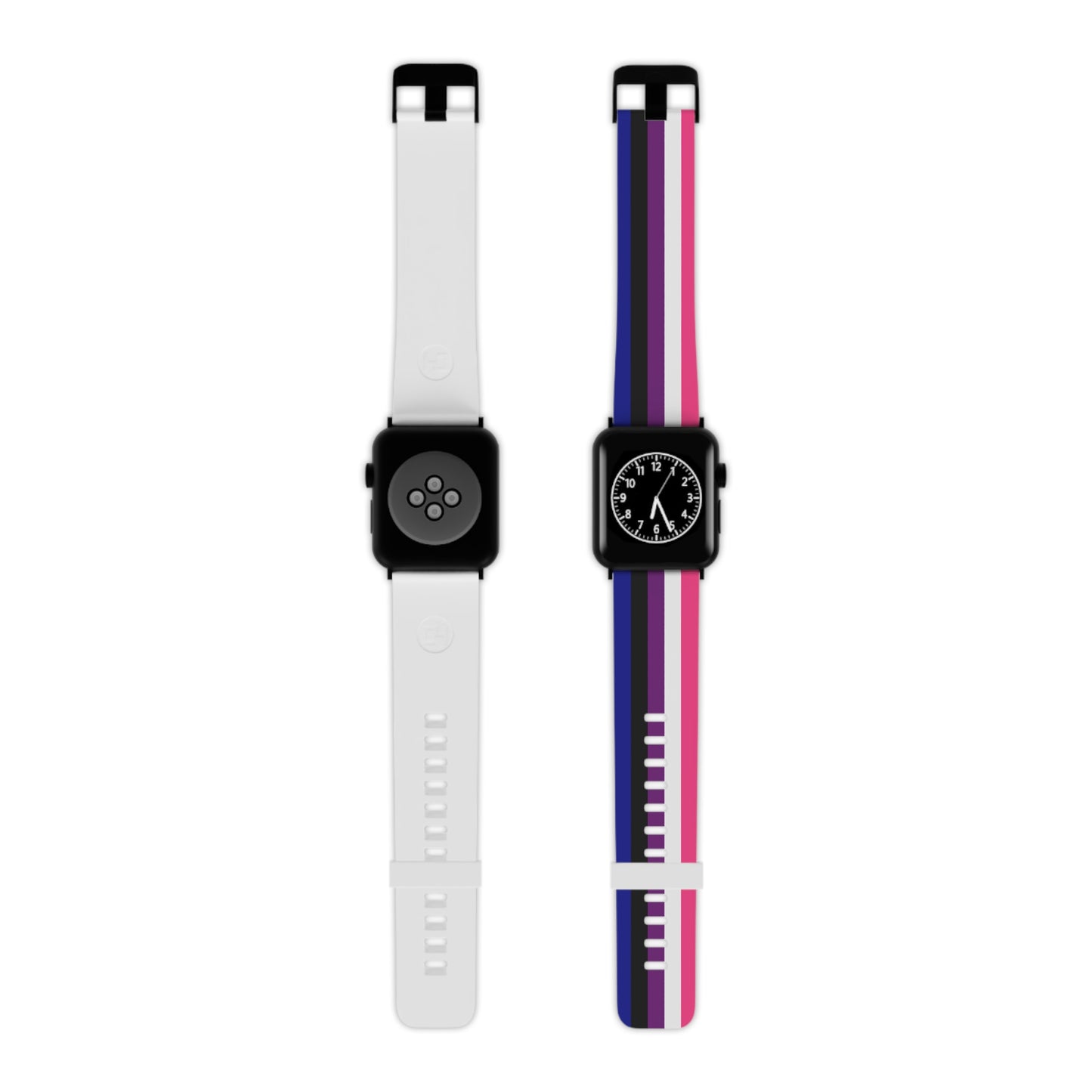 Genderfluid Pride Apple Watch Band – LGBTQ Silicone Strap