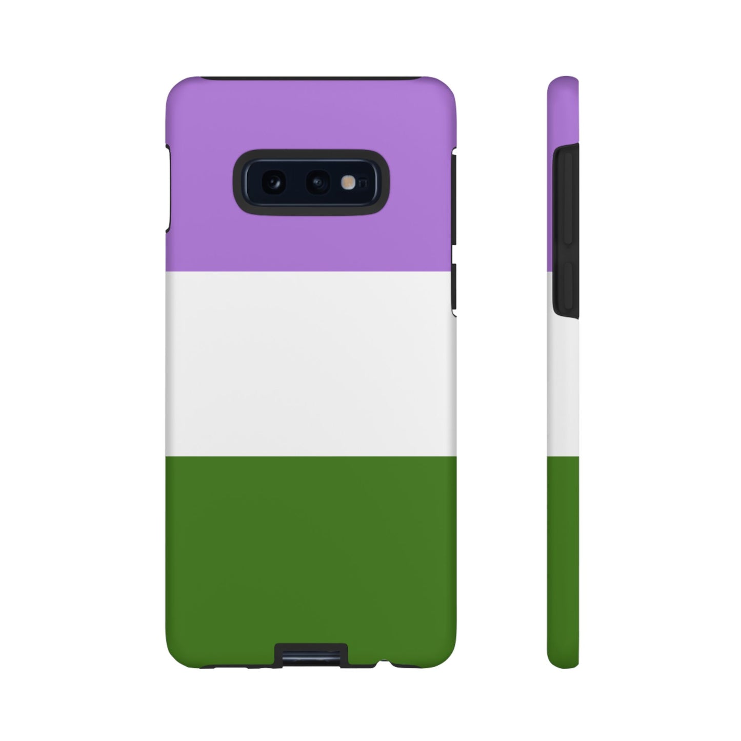 Genderqueer Pride Samsung Phone Case – LGBTQ Flag Protective Cover for Galaxy S21 S22 S23 S24 S25