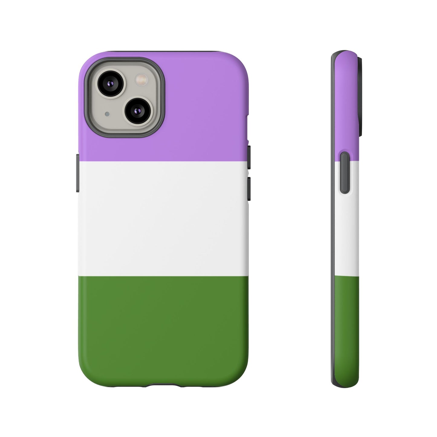 Genderqueer Pride iPhone Case – LGBTQ Flag Protective Cover for iPhone 11 12 13 14 15 16 17