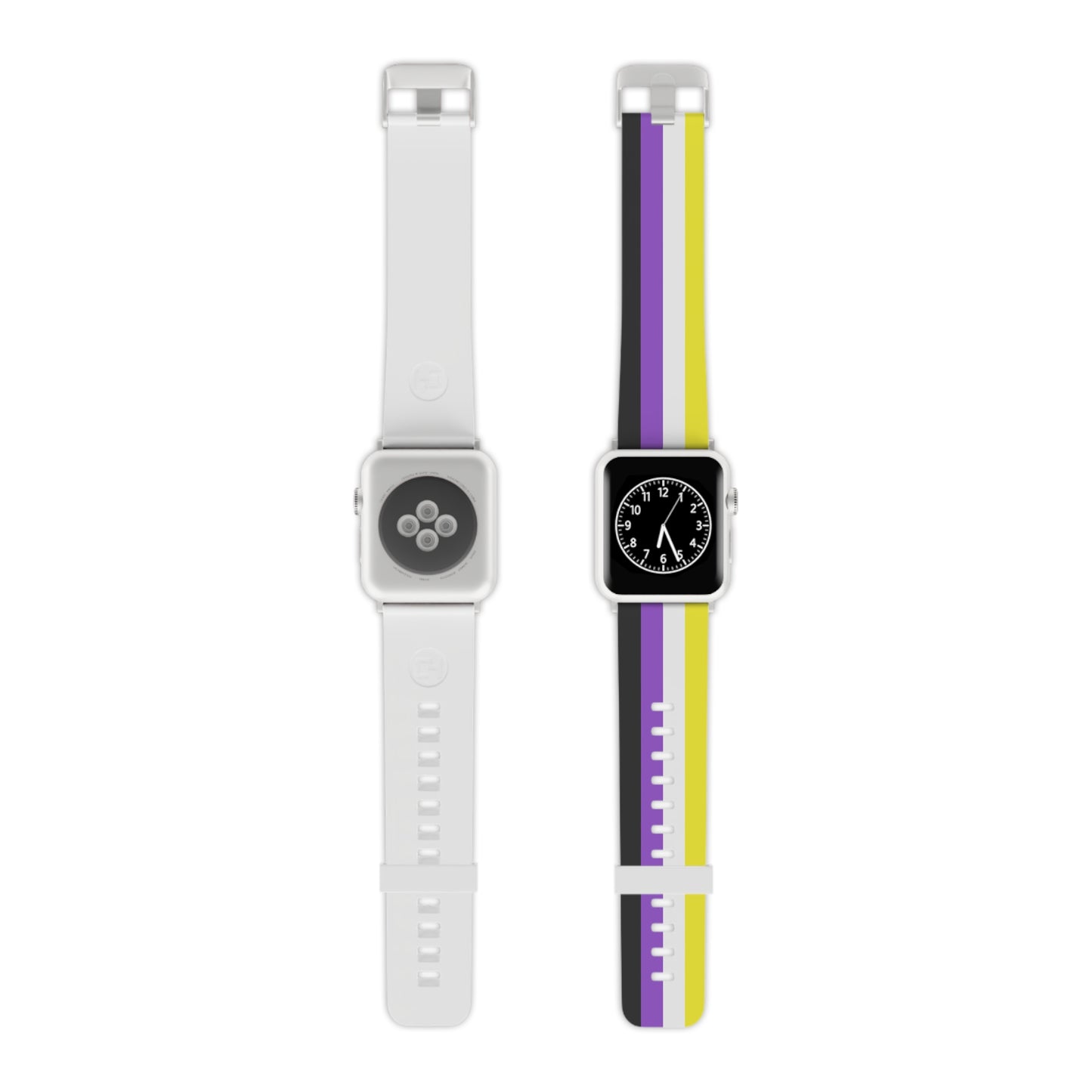Non Binary Pride Apple Watch Band – LGBTQ Silicone Strap