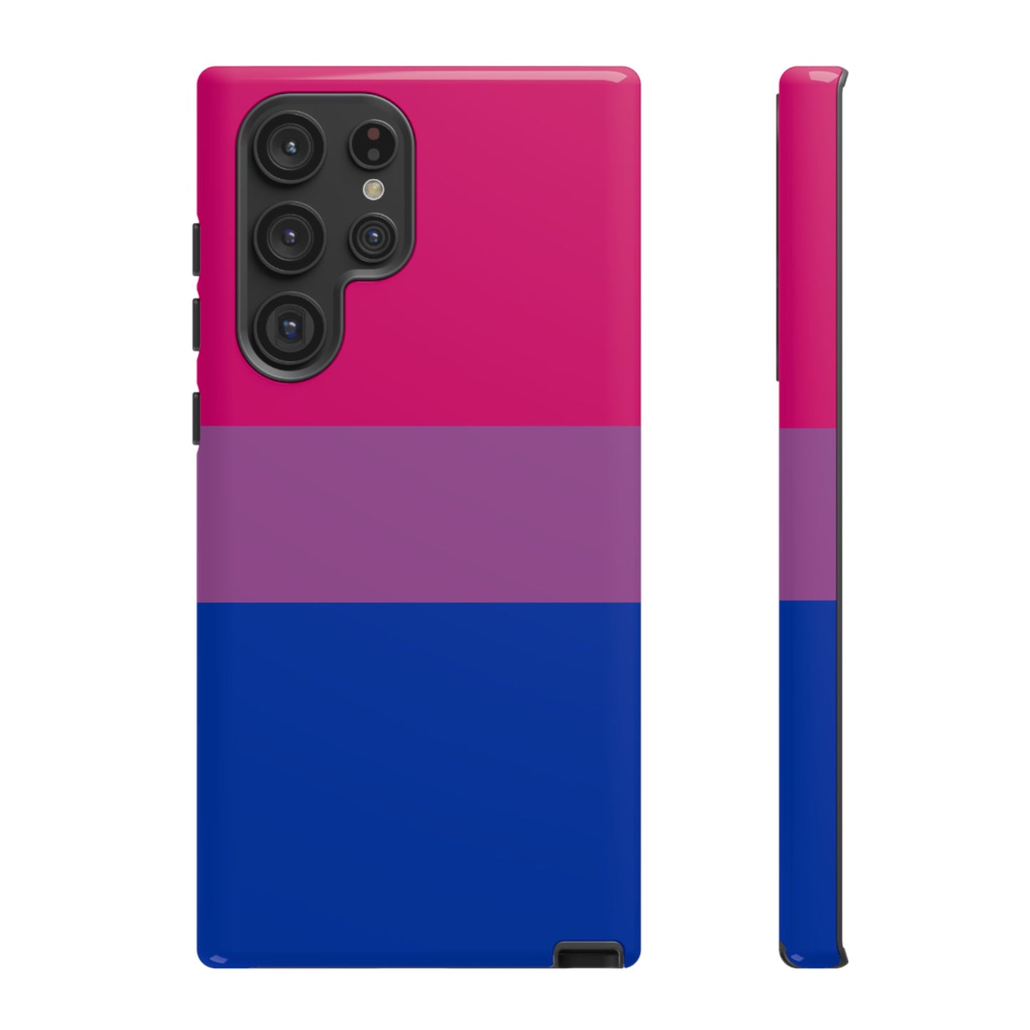 Bisexual Pride Samsung Phone Case – LGBTQ Flag Protective Cover for Galaxy S21 S22 S23 S24 S25