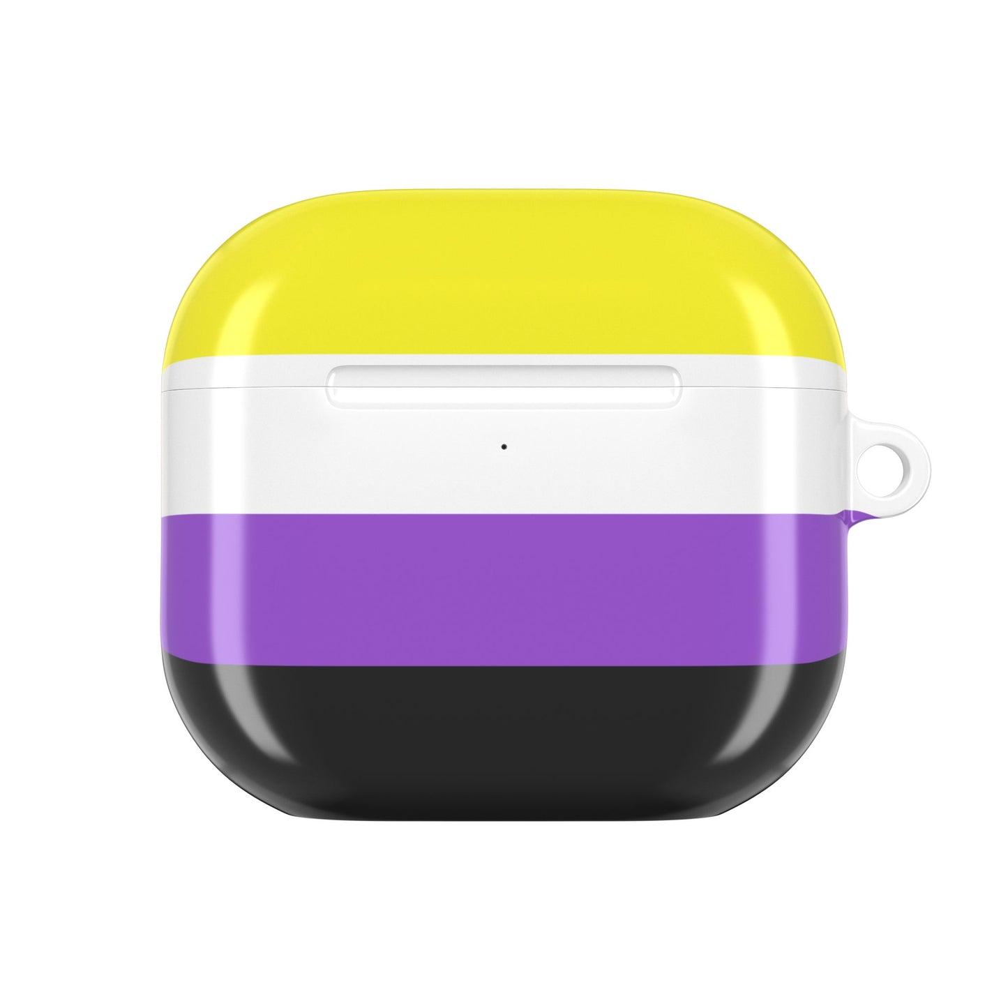 Nonbinary Pride Flag AirPods Case Cover | LGBTQ AirPods Case for AirPods Pro & Gen 1–4