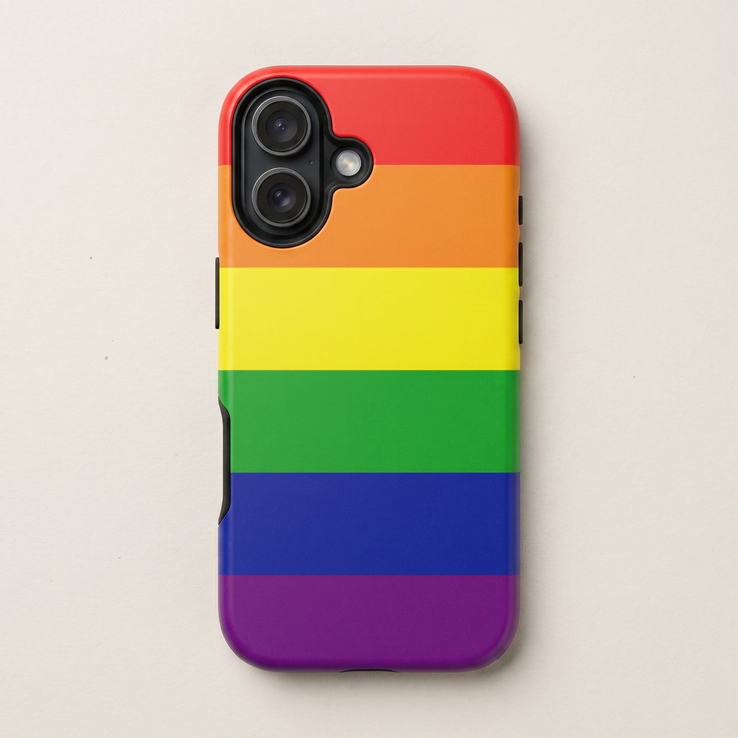 Rainbow Pride iPhone Case – LGBTQ Flag Protective Cover for iPhone 11 12 13 14 15 16 17