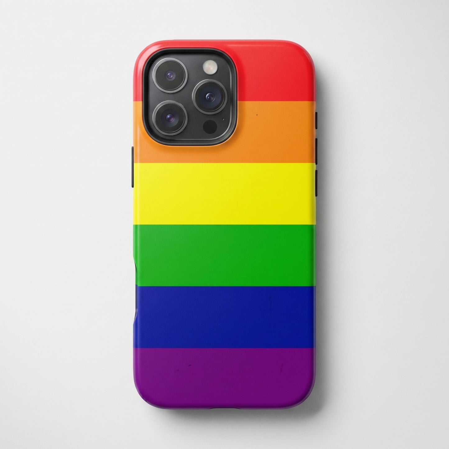 Rainbow Pride iPhone Case – LGBTQ Flag Protective Cover for iPhone 11 12 13 14 15 16 17