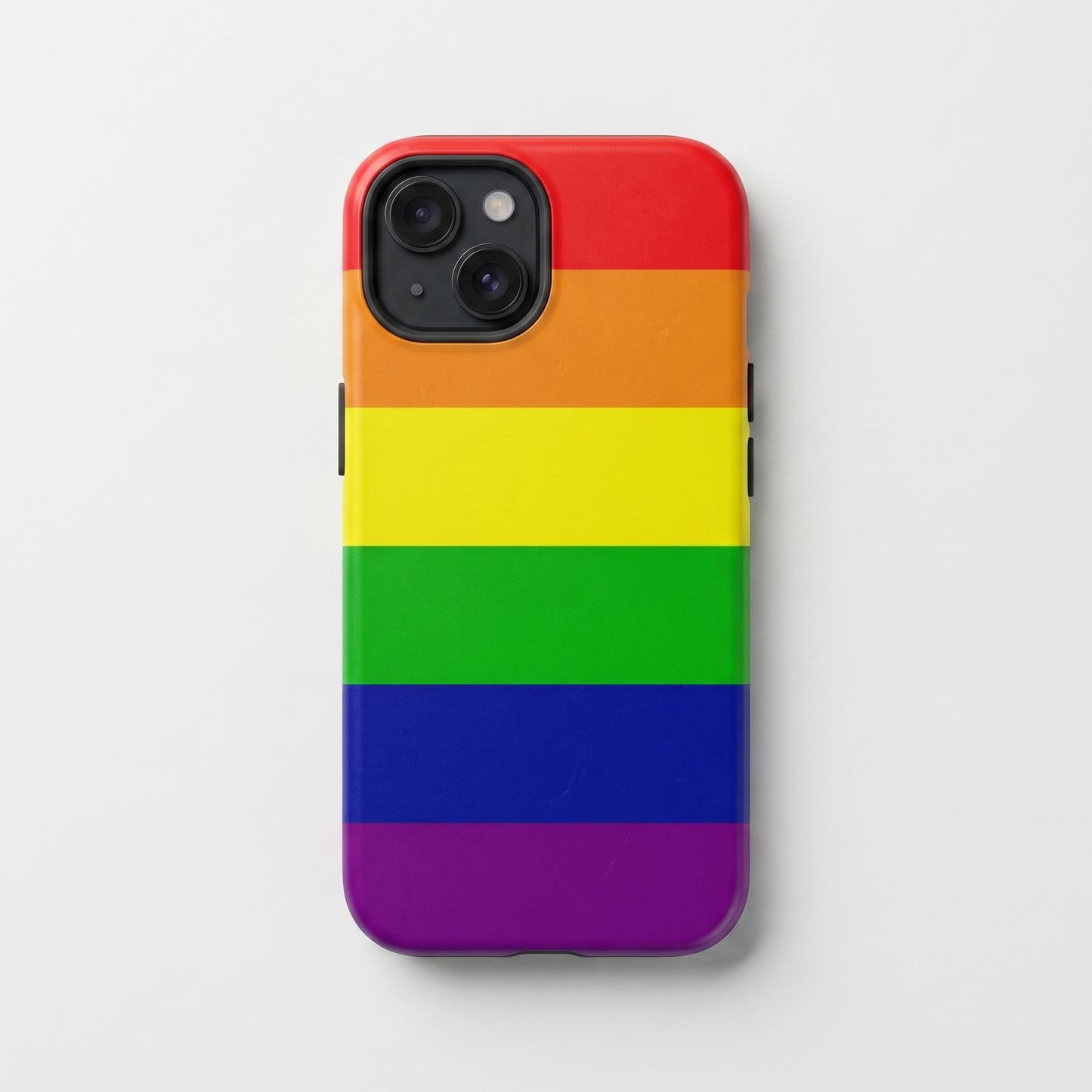 Rainbow Pride iPhone Case – LGBTQ Flag Protective Cover for iPhone 11 12 13 14 15 16 17